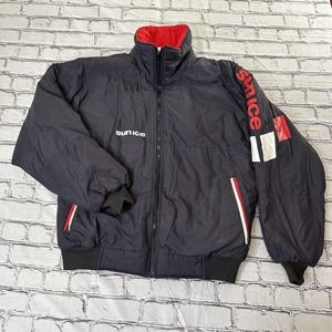 Sunice Ski Puffer Jacket Mens size Medium Black Vintage Retro Snowboard Rare